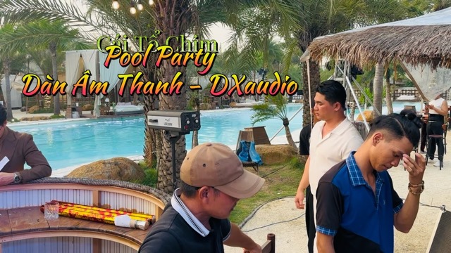 hệ thống âm thanh cho hồ bơi quán Cái Tổ Chim