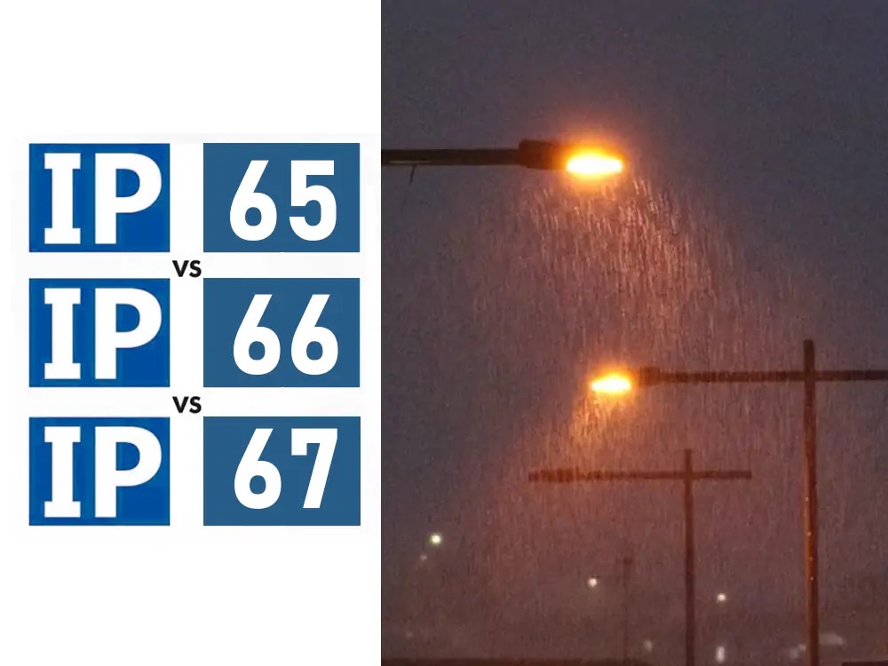 IP65 vs IP66 vs IP67