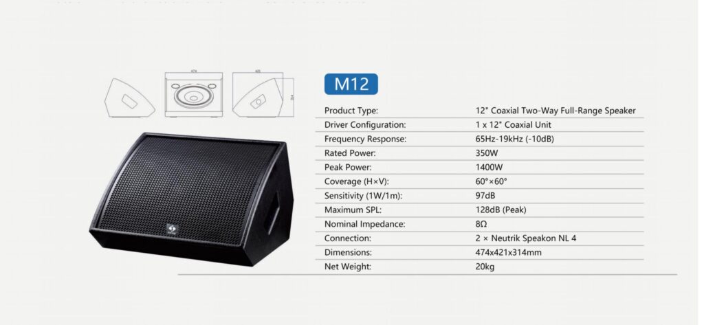 thông số Sandy Audio M12