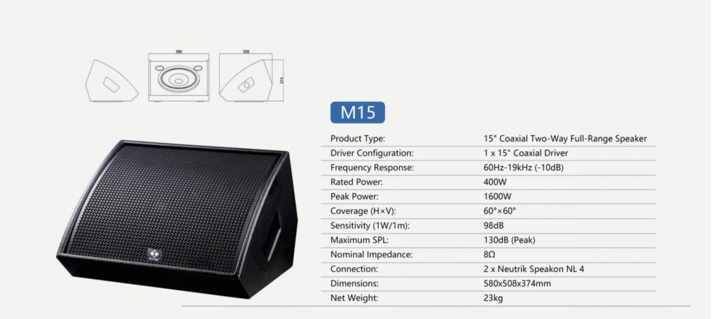 thông số Sandy Audio M15