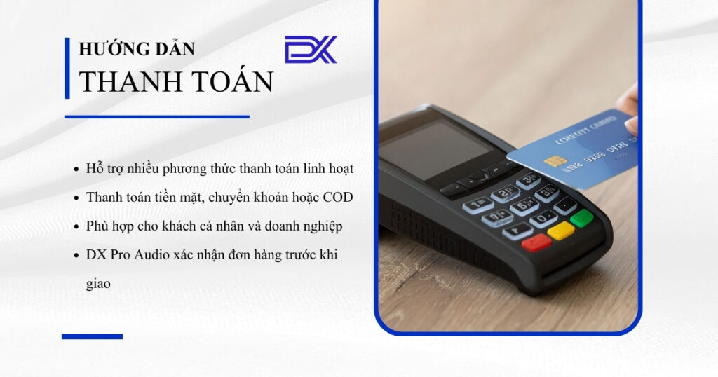 hướng dẫn thanh toán