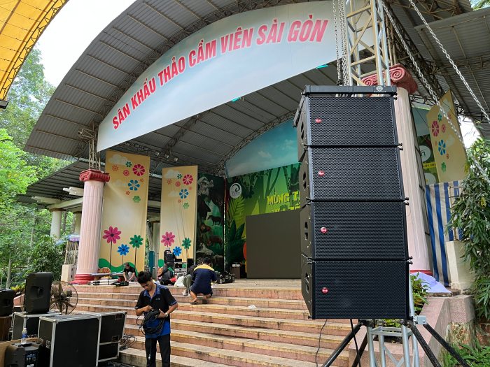 hệ thống âm thanh tại Thảo Cầm Viên